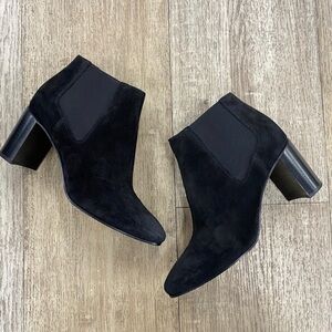 Rag and Bone Black Aslen Suede Boots Size 10 NIB